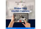 Grey Shaker Kitchen Cabinets for Modern Styling