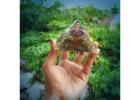 Popular Tiger Eye Orgonite Pyramid