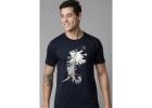 Teal Navy Graphic T-Shirt – Stylish Design for a Trendy Everyday Look