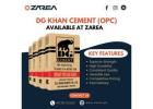 DG Khan Cement (OPC) Now Available on Zarea Limited