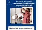 Transform Your Home: Professional Christmas Lights Installation in Houston