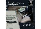 Car upholstery shop in 