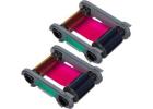 Evolis Primacy 2 YMCKO Color Printer Ribbon - 2 Packs, 300 Prints