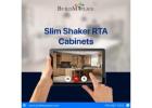 Slim Shaker RTA Cabinets for Compact Kitchens