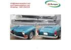 Volkswagen Karmann Ghia (1972-1974) bumpers by stainless steel new 