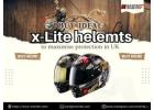 Buy ideal x-Lite helemts to maximise protection in UK