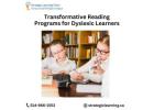 Transformative Reading Programs for Dyslexic Learners