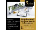 BDA change of land use agents in Bangalore