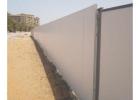 PVC Eco Fences in Construction Projects