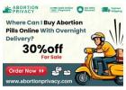 Where Can I Buy Abortion Pills Online With Overnight Delivery?