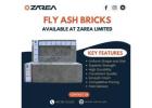 Fly ash Bricks now Available on Zarea Limited