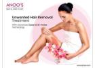 Unwanted Hair Removal Treatment with advanced technology at Anoos