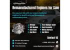 Remanufactured Engines for Sale in Dallas | All Parts Auto wrecking