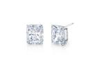 Radiant Cut Diamond Stud Earrings