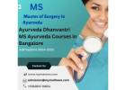 Top Ayurveda Dhanvantri MS Ayurveda Courses in Bangalore 2024-2025