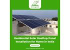 Residential Solar Rooftop Panel Installation for Home in India