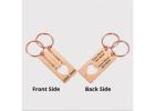 Personalized Couples Keychain - Matching Keyring