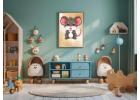 Adorable Cartoon Mouse Printable Poster - Cute Wall Art for Kids' Rooms