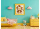 Adorable Cartoon Mouse Printable Poster - Cute Wall Art for Kids' Rooms