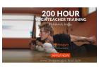 200-hour yoga teacher training in Rishikesh