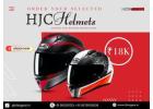 Order your selected HJC Helmets online for better protection 