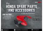 Buy Honda spare parts and accessories in India now at great prices!