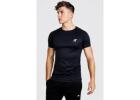 Shop Black TShirt for Gym Online-RageFit