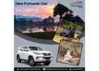 Fortuner hire jaipur