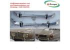 Saab 96 (1965-1975) longnose bumpers by stainless steel new 