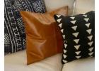 Quality Leather Seat Cushions for Modern Homes 