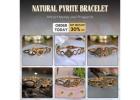 Bold and Beautiful: Pyrite Golden Bracelet for Trendsetters