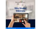 Slim Shaker Cabinets for Streamlined Kitchens