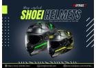 Buy stylish Shoei helmets for your motorbike in the UK 