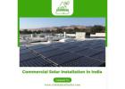 Commercial Solar Installation in India - Rishika Kraft Solar