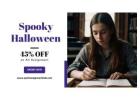 Spooky Halloween: 45% Off on All Assignment Help Services