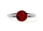 The Best Perfect Dimension 6X6 women's red ruby ring (1.05cts.)