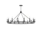 Allendale Wagon Wheel Chandelier