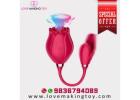 Rose Clitoral Sucking Vagina Vibrator on Sale Call 9836794089