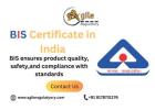 BIS Certificate in India 