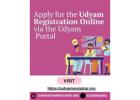  Apply for the Udyam Registration Online via the Udyam Portal.