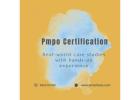 How To Get Pmpo Certification Online?