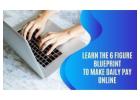 Learn how to earn $300 US daily with a proven blueprint. 