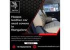 Nappa leather car seat covers in Bangalore