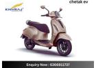 Chetak EV is Bajaj amazing electric scooter.