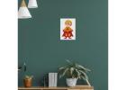 Customizable Digital Superhero Poster Stickers – Unique Printable Decor for Kids & Fans