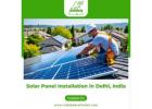 Solar Panel Installation in Delhi, India - Rishika Kraft Solar