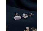 Zalkari: Ladies Silver Earrings & Sterling Silver Ring Earrings