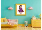 Enchanting Purple Heroine Digital Art – Perfect for Home Décor and Gifting