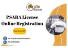 PSARA License Online Registration 