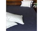 Polka Dot Print bed sheet | Double bed full size bed sheet with 2 pillow cover